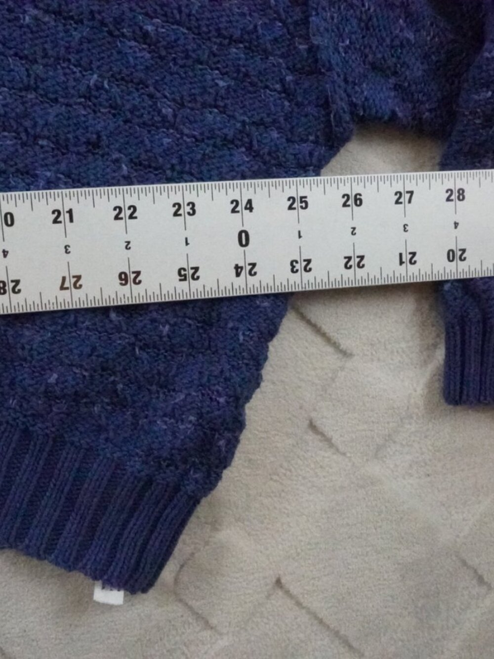 Free People  Chunky Knit Sweater Womens Extra Small Boxy Fit Over Sized - Picture 6 of 10